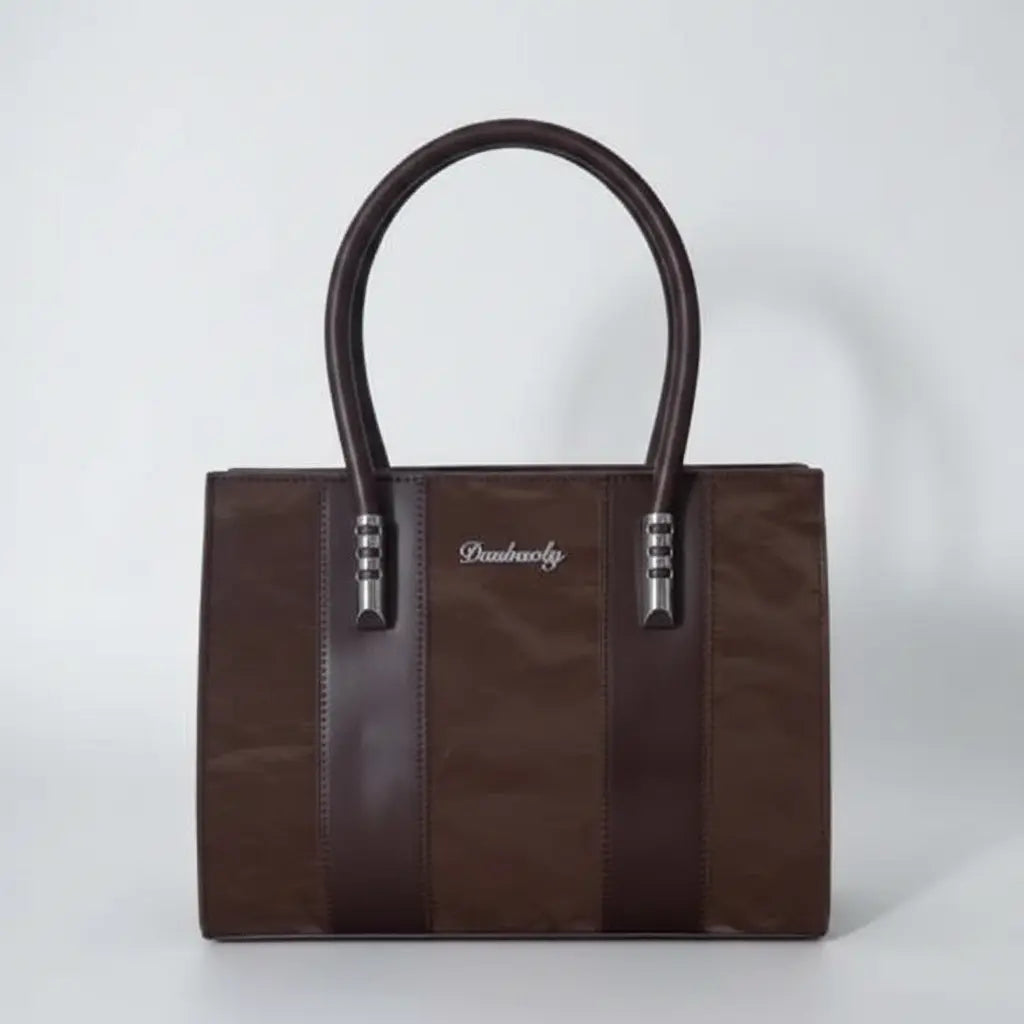 Brown Women's Leather Bag - No Plastic Wrap