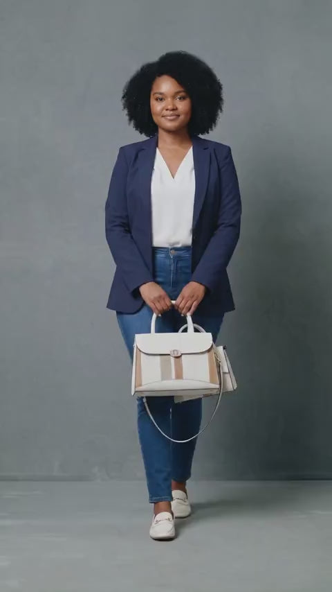 2-Piece Satchel Handbag Set